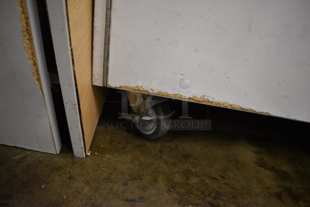 Stainless Steel Single Bay Portable Sink w/ Faucet and Handles on Commercial Casters. 24x24x44 - Image 8 of 8