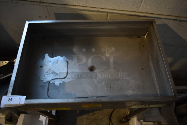 Belshaw H&I Metal Commercial Heat and Ice Table on Commercial Casters. - Image 2 of 5