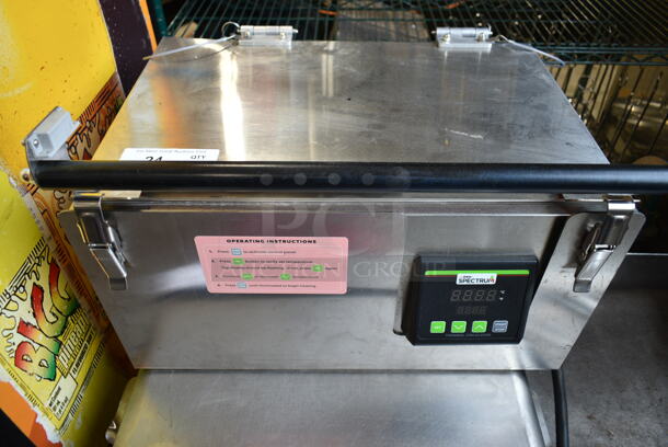 Winco Spectrum Stainless Steel Commercial Countertop Sous Vide Cooker. Tested and Working! - Image 1 of 7