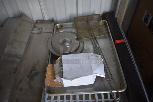 ALL ONE MONEY! Lot of Various Items Including Vulcan Kickplate and Metal Baking Pan! - Image 5 of 5
