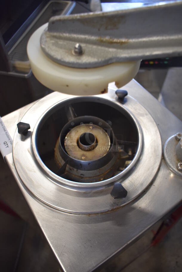 Metal Floor Style Pineapple Coring Machine on 2 Casters. - Image 3 of 4