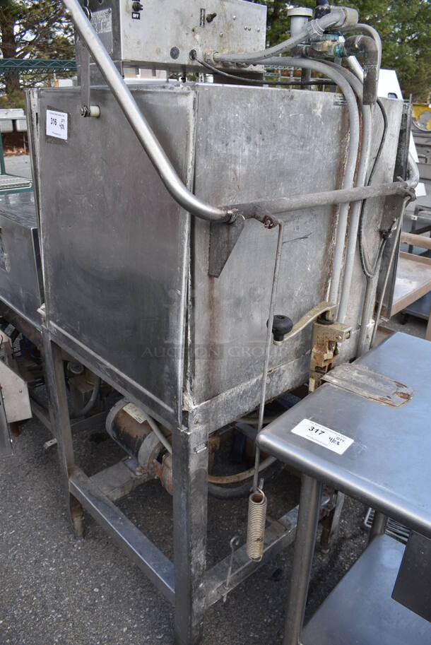 Energy Mizer EVA-2 Stainless Steel Commercial Straight Pass Through Dishwasher. 115/208-230 Volts, 1 Phase. - Image 4 of 7