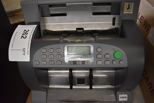 De La Rue Countertop Bill Counting Machine. 12x12x11. Tested and Working! - Image 3 of 6