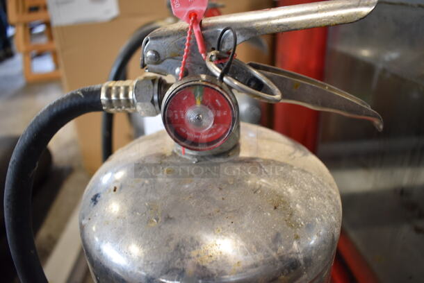 Amerex Wet Chemical Fire Extinguisher. 7x7x20. Buyer Must Pick Up - We Will Not Ship This Item.  - Image 3 of 3