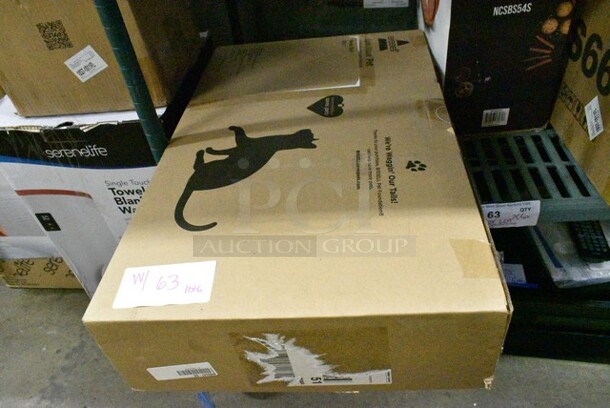 6 Various Items Including BRAND NEW BIS3347-DE Cat Tree?, Nutrichef NCSBS54S 10-Piece Non-Stick Baking Pans Set Premium Nonstick Carbon Steel Oven Bakeware, BRAND NEW! Hurtle HURFS66 Scooter, BRAND NEW! Nutrichef PKRT97 Vertical Countertop Oven with Rotisserie Bake, Nutrichef PLMRWKBT82WT Wakeboard Bluetooth Speaker, Onkyo TX-NR906 AV Receiver. 6 Times Your Bid!  - Image 2 of 12