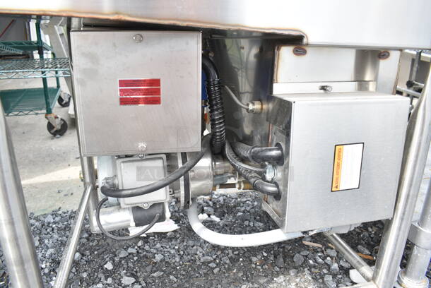 2019 Jackson TEMPSTAR Stainless Steel Commercial Pass Through Dishwasher. Goes GREAT w/ Lot 248! 208-230-460 Volts, 3 Phase.  - Image 5 of 12