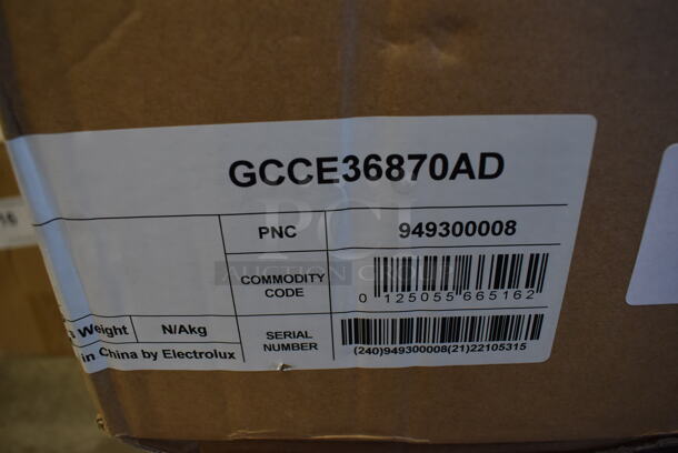 BRAND NEW SCRATCH AND DENT! Frigidaire Electrolux GCCE36870AD Stainless Steel Drop In 36" Gas Powered 5 Burner induction Cooktop Range. - Image 3 of 7