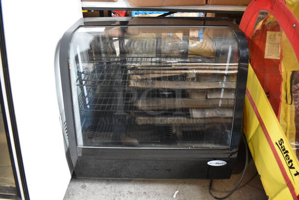 BRAND NEW! KoolMore Model CDC-3C-BK Metal Commercial Countertop Refrigerated Display Case. 110-120 Volts, 1 Phase. 27x18x27. Tested and Working!