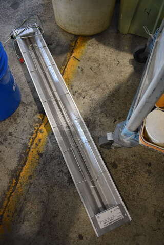 Hatco GRAH-48 Stainless Steel Commercial Warming Strip. 120 Volts, 1 Phase. 48x6x2.5
