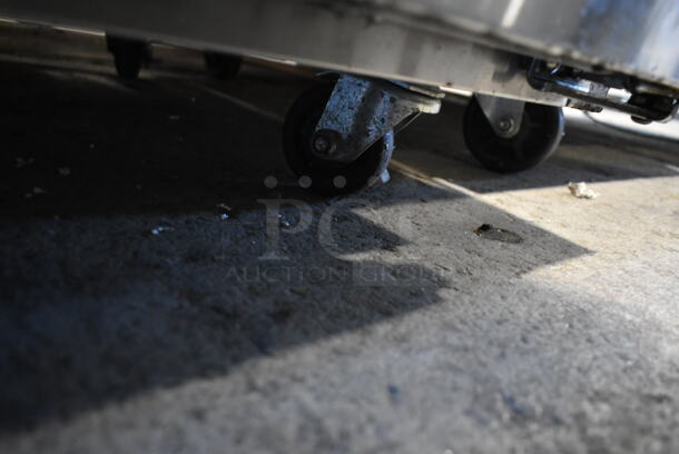 Continental DLUC27-SS Stainless Steel Commercial Single Door Undercounter Cooler on Commercial Casters. 115 Volts, 1 Phase. Tested and Powers On But Does Not Get Cold - Image 5 of 5