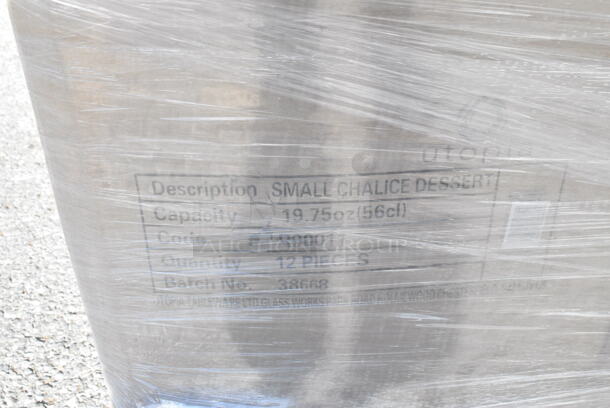 20 BRAND NEW! R90011 Small Chalice Dessert Glass 19 3/4oz. 20 Times Your Bid!  - Image 3 of 7