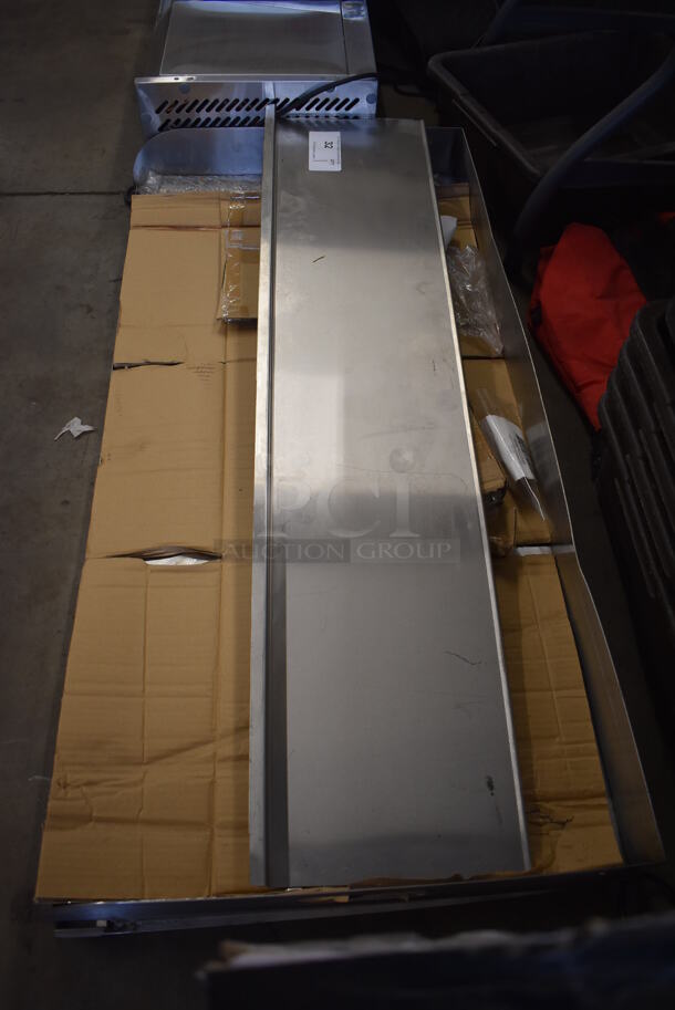 Backyard Pro 554LPGGP48 Stainless Steel Griddle Plate w/ Metal Pieces. 46x22x6 - Image 5 of 8