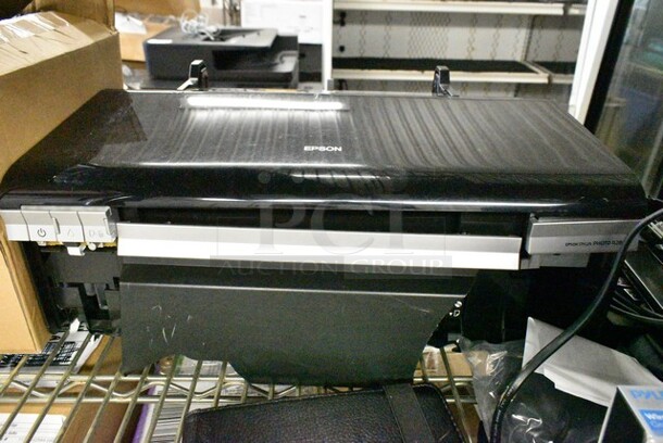 8 Various Items Including Tiger JAX-T10U Rice Cooker, Epson Stylus Photo R280 Printer, Riedel Bar Glasses, Pyle PMNGSP1BK Wireless BT Streaming Speaker, Pyle Microphone, Muffin Baking Pans. 8 Times Your Bid!  - Image 5 of 12