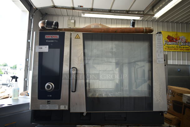 2021 Rational LM100CE.AXXXX Stainless Steel Commercial iCombi Pro Electric Powered Combi Convection Oven. 440/480 Volts.  - Image 1 of 4