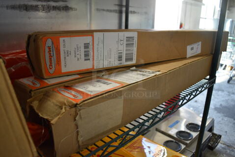 3 BRAND NEW! Clearprint 9042IJ 36" x 100 Foot Heavyweight Color Bond Rolls. 3 Times Your Bid!