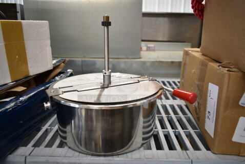 BRAND NEW SCRATCH AND DENT! Stainless Steel Commercial Popcorn Machine Popper. 