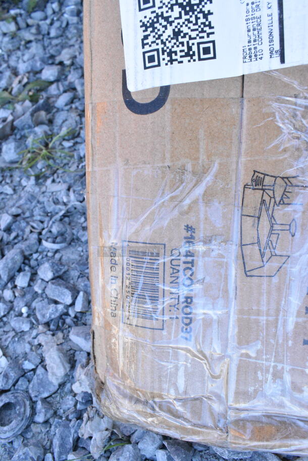 5 BRAND NEW SCRATCH AND DENT! Items Including 3 Box 164TCOLROD37 TABLE BASE COLUMN CAST IRON LINE BAR HT 3", Metal Legs, 164TB5222 Table Base. 5 Times Your Bid! May Be Missing Pieces.  - Image 3 of 7