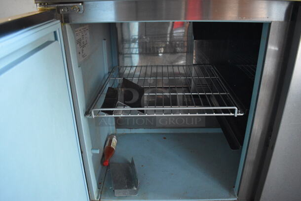 2017 Delfield Model 4472N-30M-M479 Stainless Steel Commercial Prep Table w/ Cutting Board on Commercial Casters. 115 Volts, 1 Phase. 72x32x37. Tested and Working! - Image 7 of 9