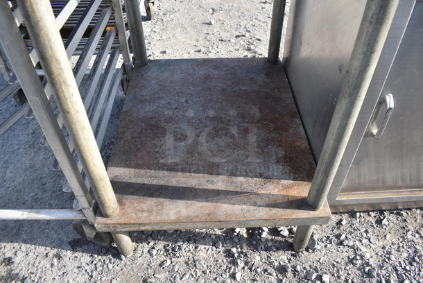 Stainless Steel Table w/ Metal Under Shelf. 22x28x37 - Image 3 of 4