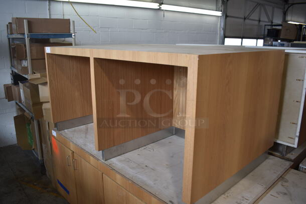 BRAND NEW! Wood Pattern Counter. - Image 3 of 5