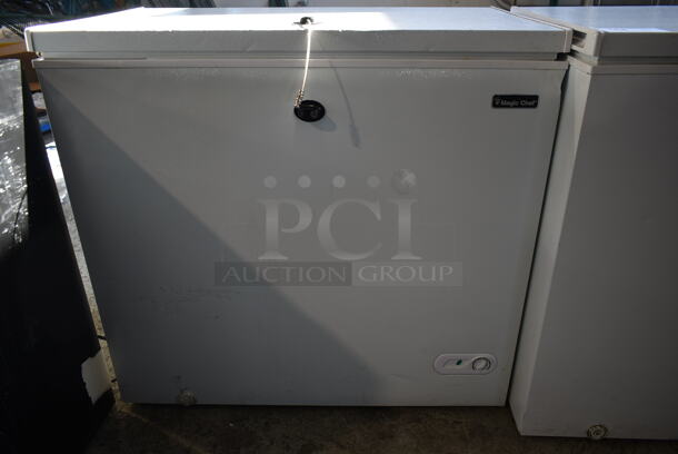 Magic Chef Metal Chest Freezer. 115 Volts, 1 Phase. Tested and Working! - Image 3 of 4