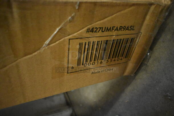 BRAND NEW SCRATCH AND DENT! 427UMFAR9ASL 9' Silver Umbrella Frame. - Image 2 of 6