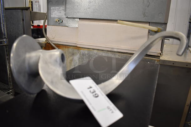 Metal Commercial 20 Quart Dough Hook Attachment for Hobart Mixer. 6x6.5x13 - Image 5 of 5