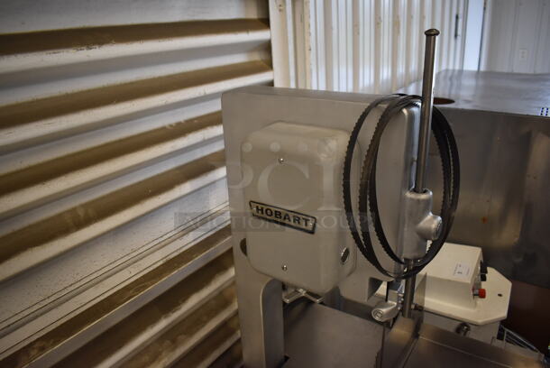 Hobart 5212 Stainless Steel Commercial Floor Style Meat Saw. 115 Volts, 1 Phase. 37x31x68. Tested and Working! - Image 7 of 8