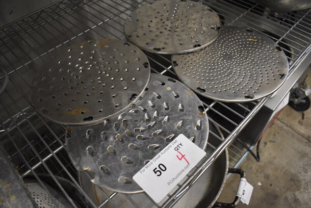 4 Metal Grating Blades for Pelican Head. 9x9. 4 Times Your Bid! - Image 4 of 4