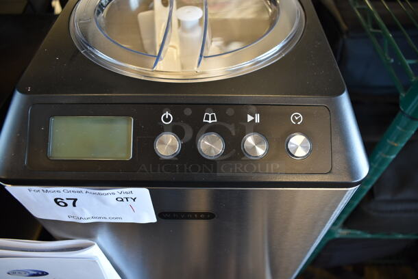 BRAND NEW SCRATCH AND DENT! Whynter ICM-201SB 2.1 Quart Countertop Automatic Ice Cream Maker. 115 Volts, 1 Phase. Tested and Working! - Image 5 of 8