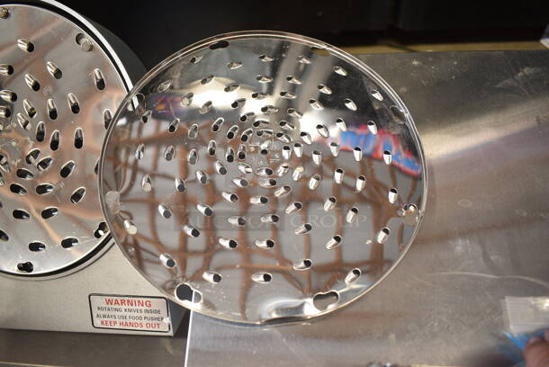 BRAND NEW SCRATCH AND DENT! Avantco 177MX20SHRDR Metal Pelican Head Shredder Attachment for MX20 - Image 7 of 8