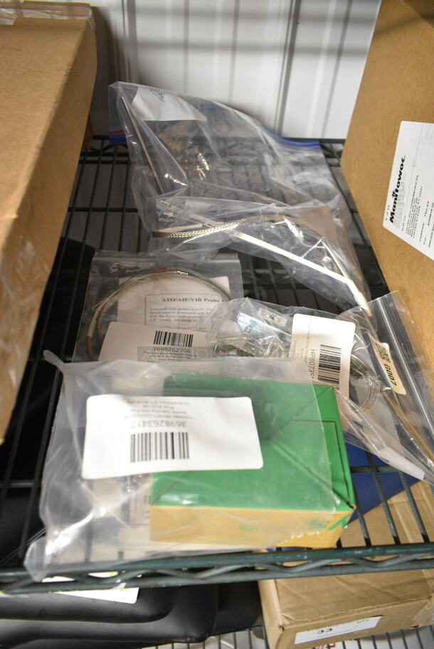 Lot of 4 BRAND NEW SCRATCH AND DENT! Items; Frymaster 8263417 Contactor Kit, Frymaster 8073516 THERMOSTAT,435 degrees OF MV HI-LIMIT, Frymaster 8262706 Ato/Aif Probe Kit, Frymaster 8262212 Kit, Re Probe Replacement. - Image 1 of 6