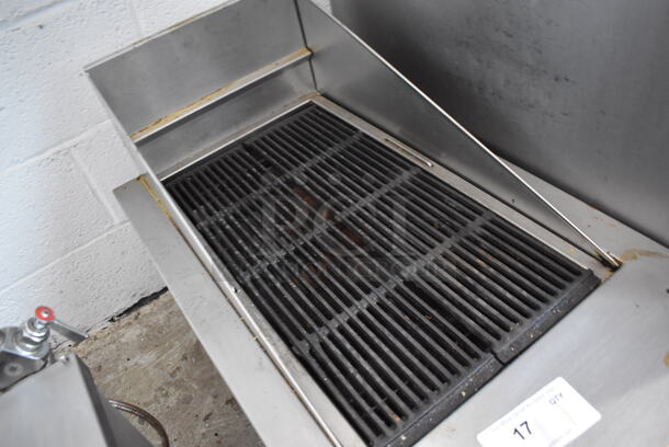 TEC Stainless Steel Commercial Countertop Natural Gas Powered Charbroiler Grill - Image 5 of 6
