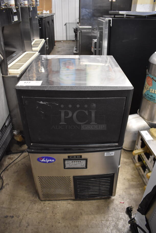 Valpro VPIM85 Commercial Stainless Steel Ice Machine With Storage Bin. 115V, 1 Phase.  - Image 1 of 5