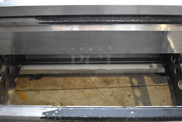 Silver King Model SKRCB50H Stainless Steel Commercial 2 Drawer Chef Base on Commercial Casters. 115 Volts, 1 Phase. 50.5x31x26. Tested and Working! - Image 7 of 8