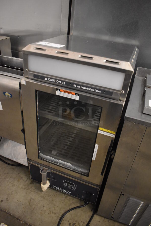 Roundup Stainless Steel Commercial Heated Holding Cabinet Merchandiser. 115 Volts, 1 Phase. 16x16x31.5. Tested and Working! - Image 3 of 6