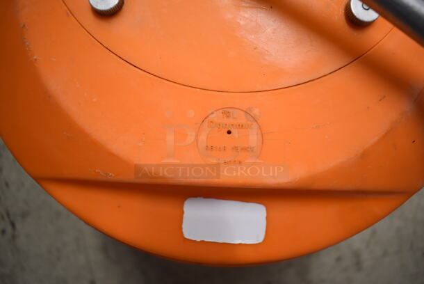 Dynamic Orange Poly Lettuce Spinner Salad Spinner. 13x13x17 - Image 6 of 6