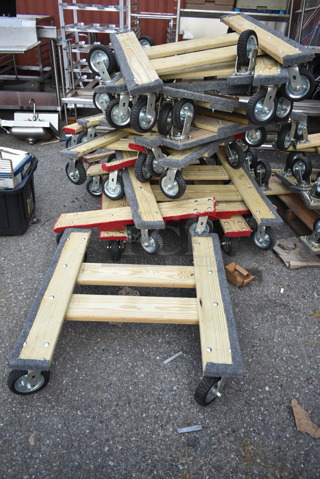 17 Furniture Dolly on Commercial Casters. 17 Times Your Bid!