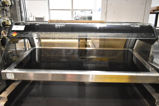 Alto Shaam ED2SYS-48/2S Metal Commercial Floor Style 2 Tier Heated Display Case Merchandiser. 208/240 Volts, 1 Phase.  - Image 2 of 10