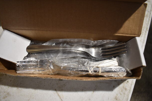 36 BRAND NEW! Stainless Steel Forks. 7