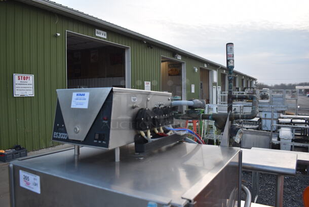 2013 Ecolab ES-2000 Stainless Steel Commercial Straight Pass Through Dishwasher. Goes GREAT w/ Lots 260 and 271! 115 Volts, 1 Phase. 30x30x67 - Image 3 of 9