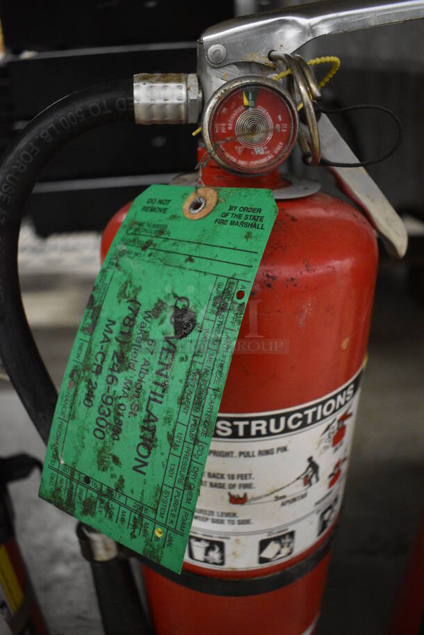 Amerex Dry Chemical Fire Extinguisher. 6x5x20 - Image 3 of 3