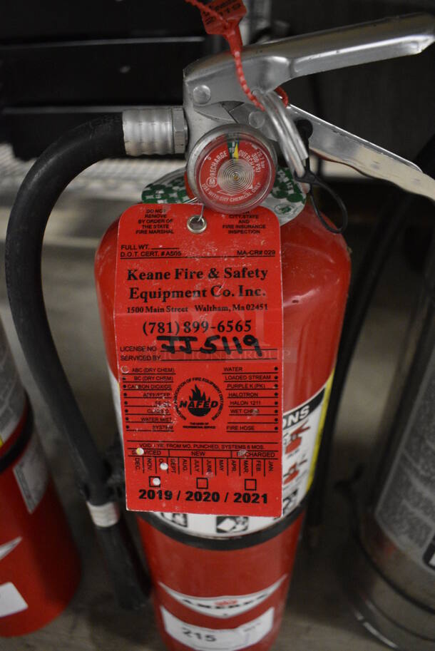 Amerex Dry Chemical Fire Extinguisher. 6x5x20 - Image 4 of 4