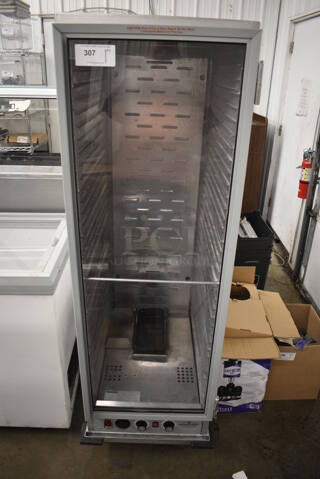 Mainstreet 541CHP1836I Metal Commercial Holding Warming Cabinet on Commercial Casters. 120 Volts, 1 Phase. 23x32x67.5. Tested and Working!