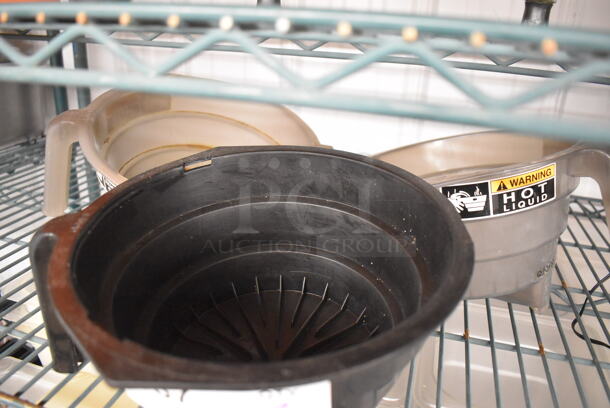 3 Poly Iced Tea Brew Baskets. 10x9x5. 3 Times Your Bid! - Image 3 of 3