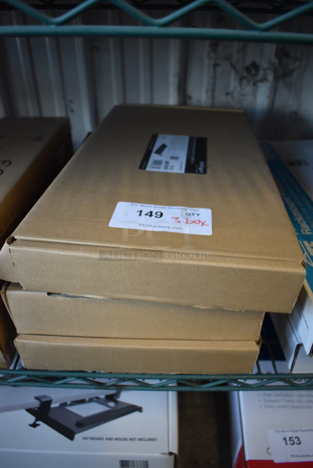 ALL ONE MONEY! Lot of 3 BRAND NEW IN BOX! StarTech Vented Cantilever Shelf for Server Rack - Image 3 of 3