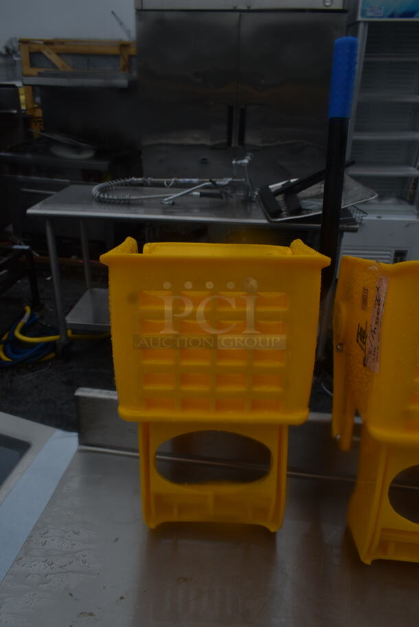 2 Lavex Yellow Poly Wringing Attachment for Mop Bucket. 2 Times Your Bid! - Image 2 of 5