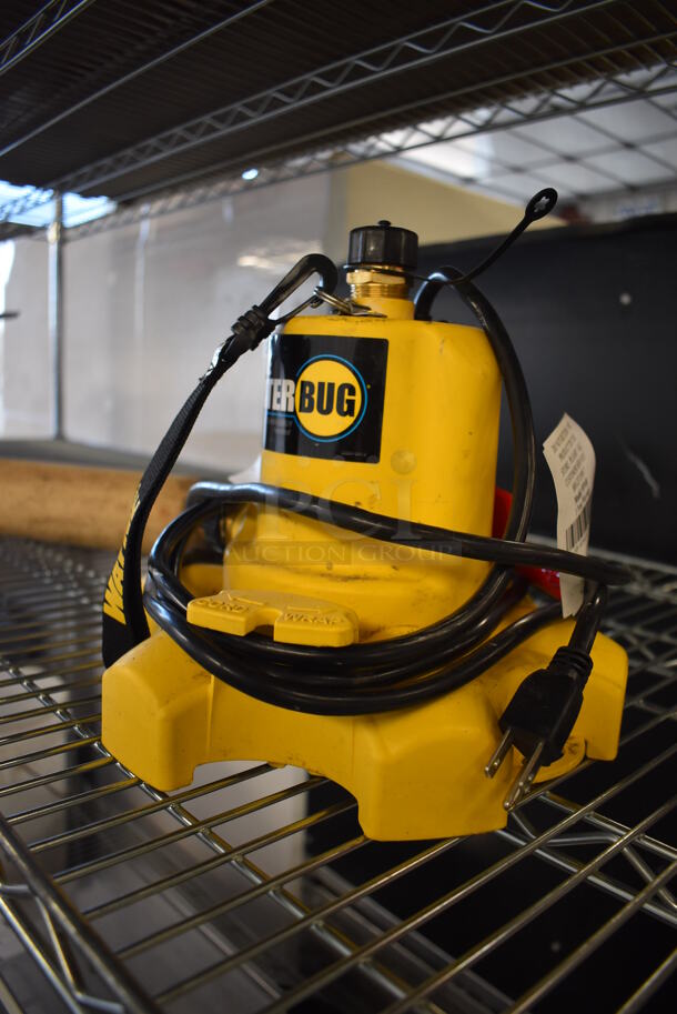 Wayne Water Bug Yellow Submersible Utility Pump. 120 Volts, 1 Phase. 9.5x9.5x9 - Image 4 of 6