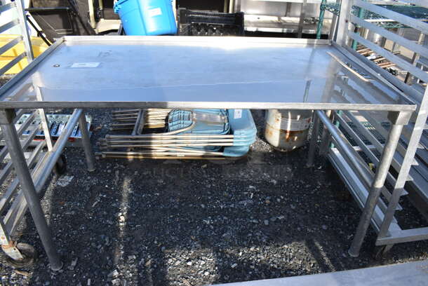 Stainless Steel Draining Table. 54x30.5x32 - Image 2 of 4