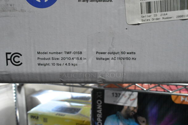 4 IN ORIGINAL BOX! Items Including Lifepro Sonic LX Percussion Massage Gun, Pyle Speaker, Tranqwil Foot Massager, Miko Foot Massager. 4 Times Your Bid!  - Image 7 of 9